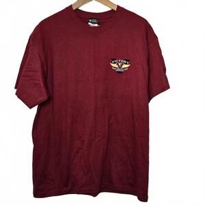 Victory Motorcycle Shirt Men's Karge Tee Red